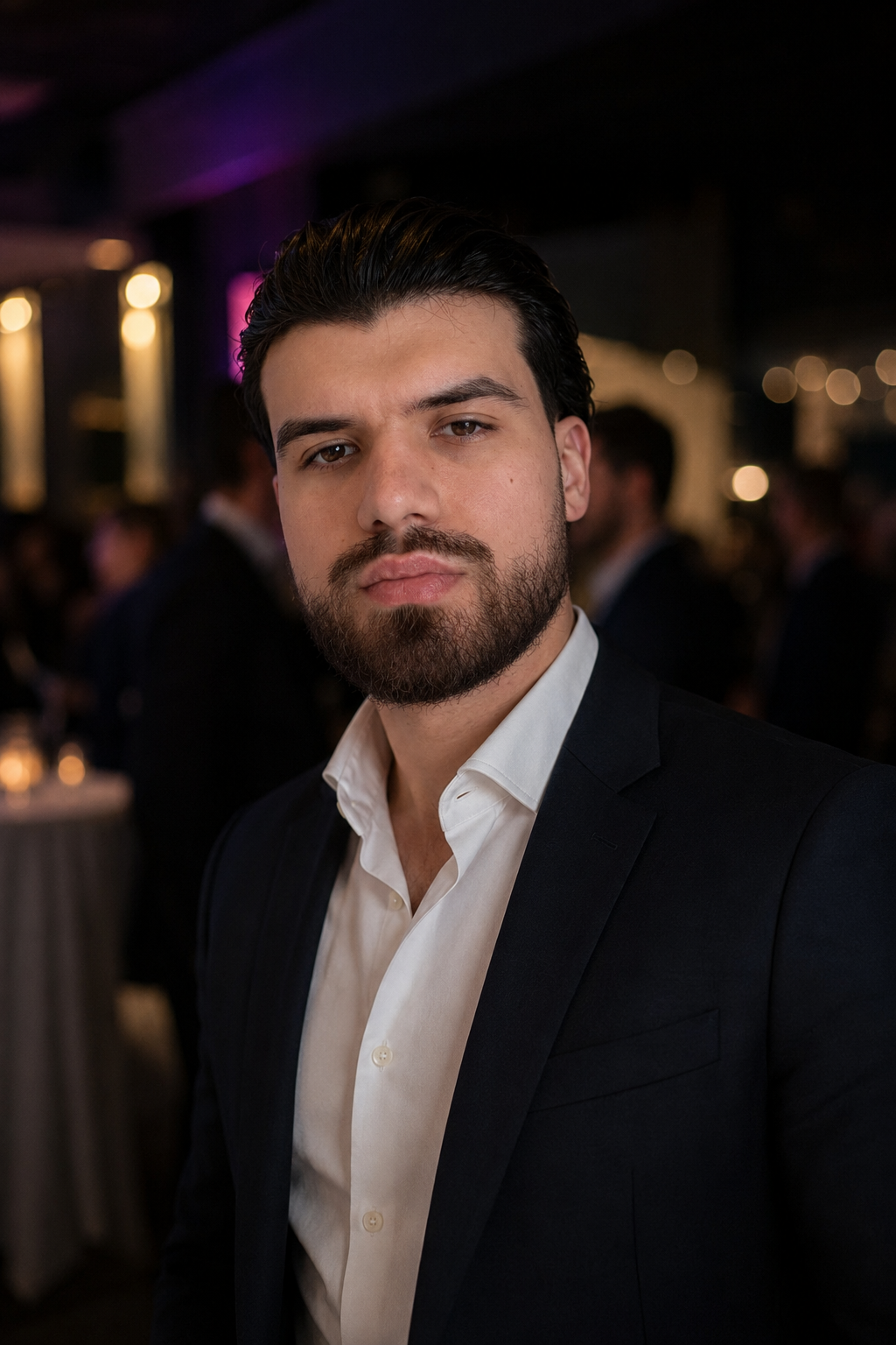 Adrian Boacna von Boacna Business Solutions bei einem Business-Event